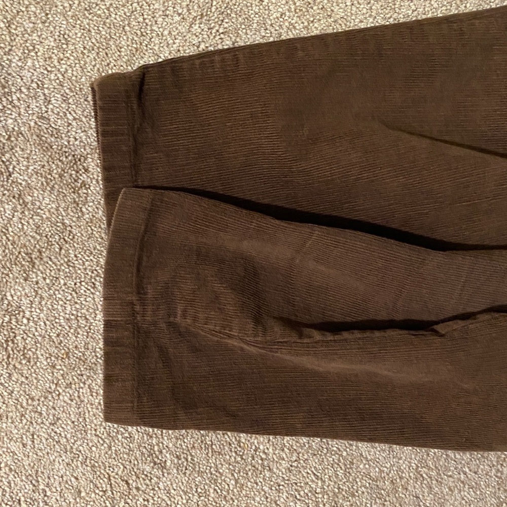 Lucy & Yak Brown Corduroy Overalls/Dungarees - Picture 7 of 14